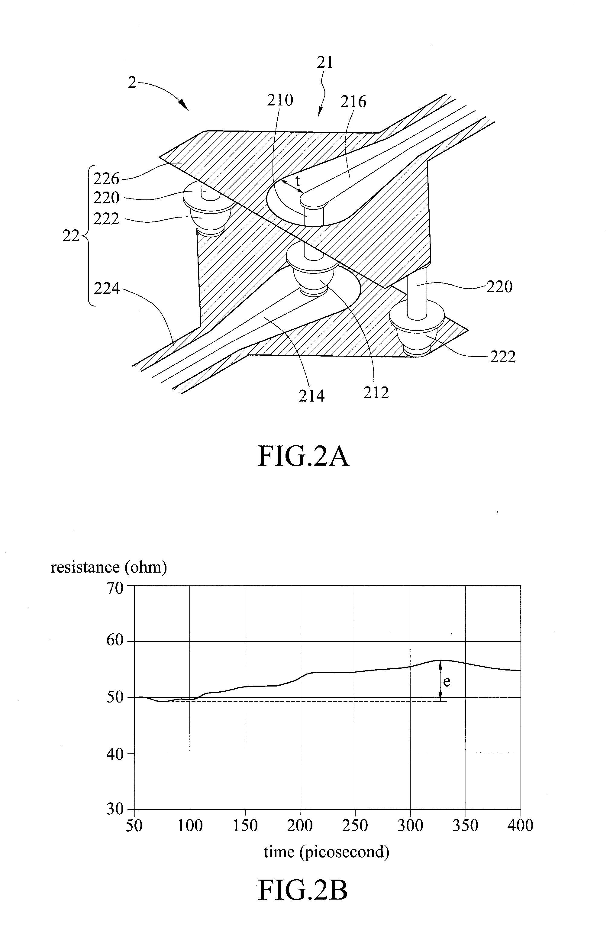 Electrical interconnection structure and electrical interconnection method