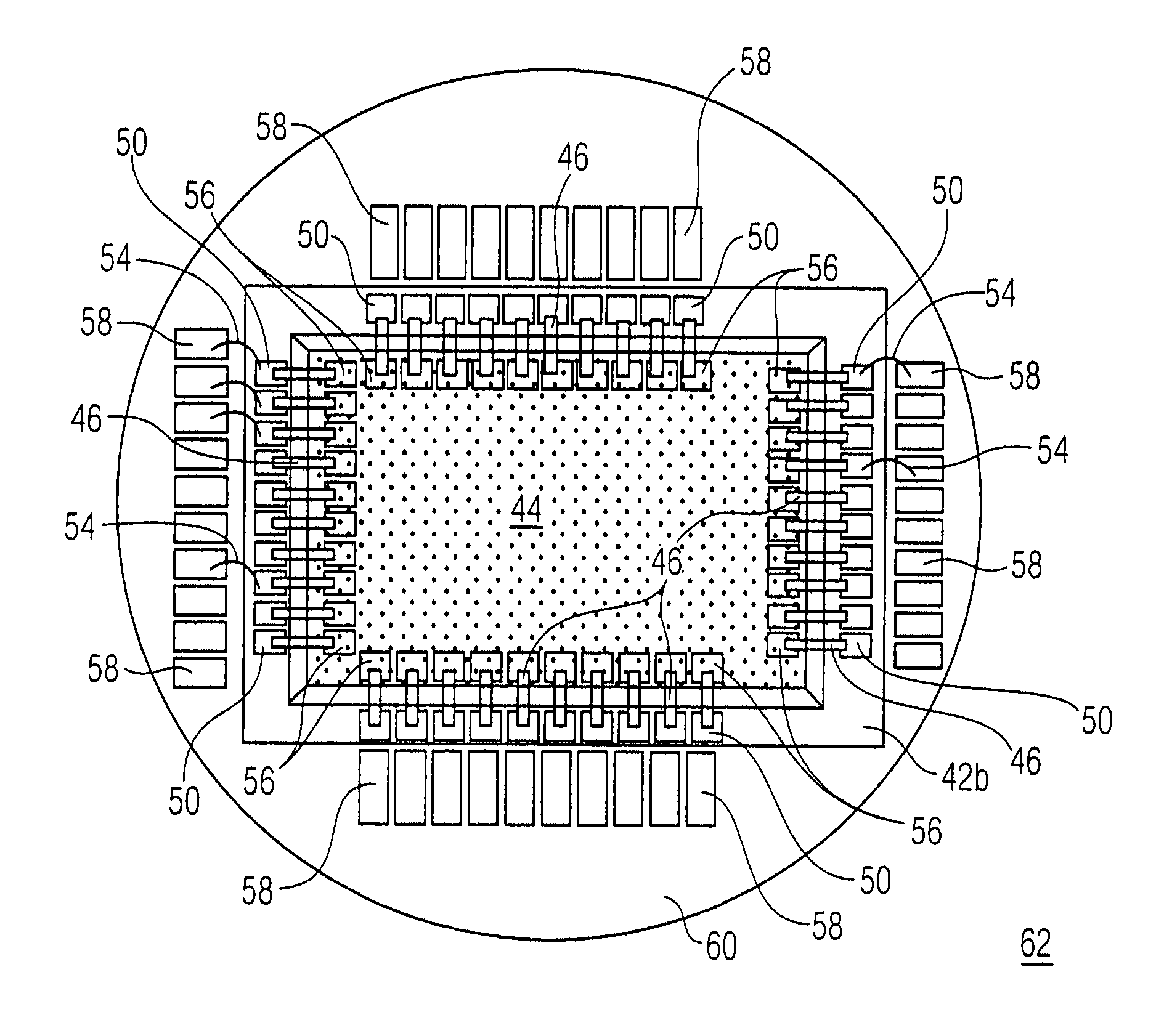 Low profile wire bond for an electron sensing device in an image intensifier tube