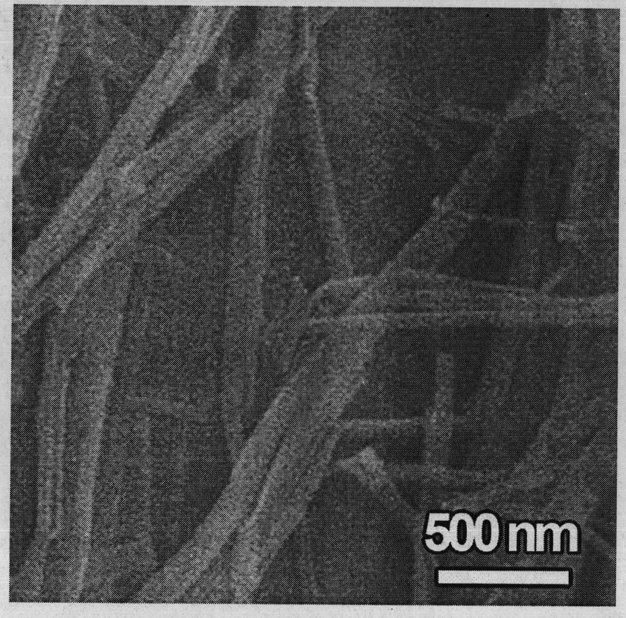 Method for synthesizing vanadium acid zinc micro/nanowire material by adopting hydrothermal method