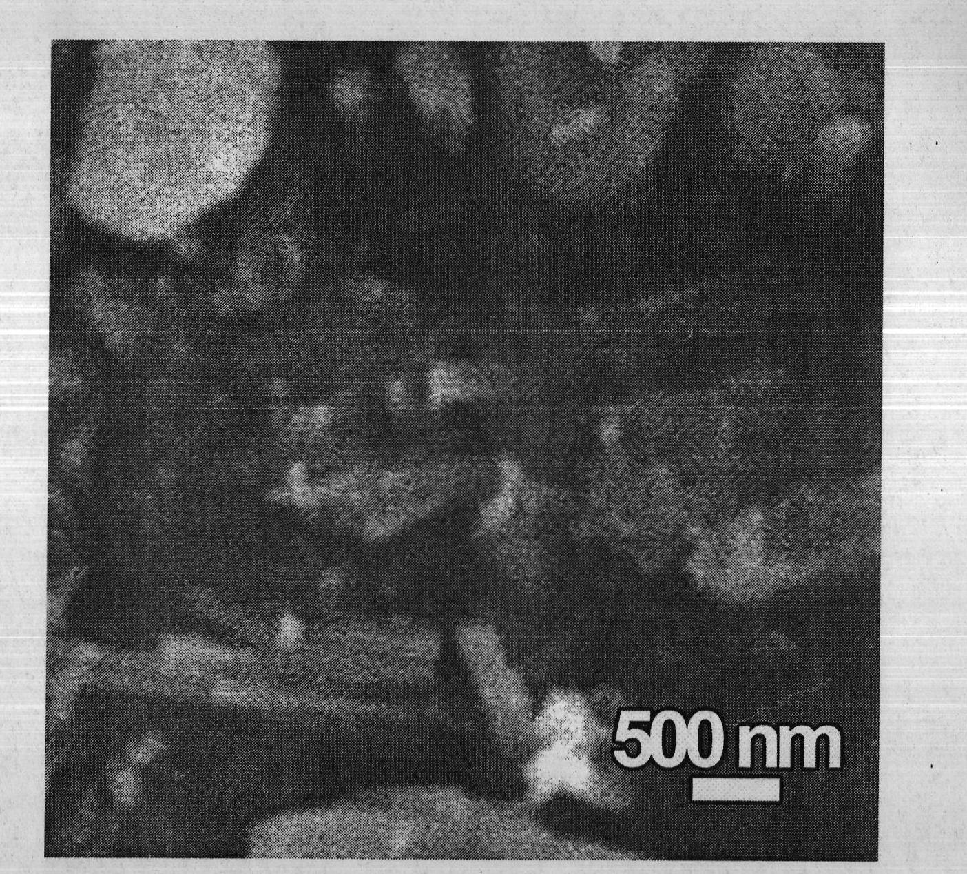 Method for synthesizing vanadium acid zinc micro/nanowire material by adopting hydrothermal method