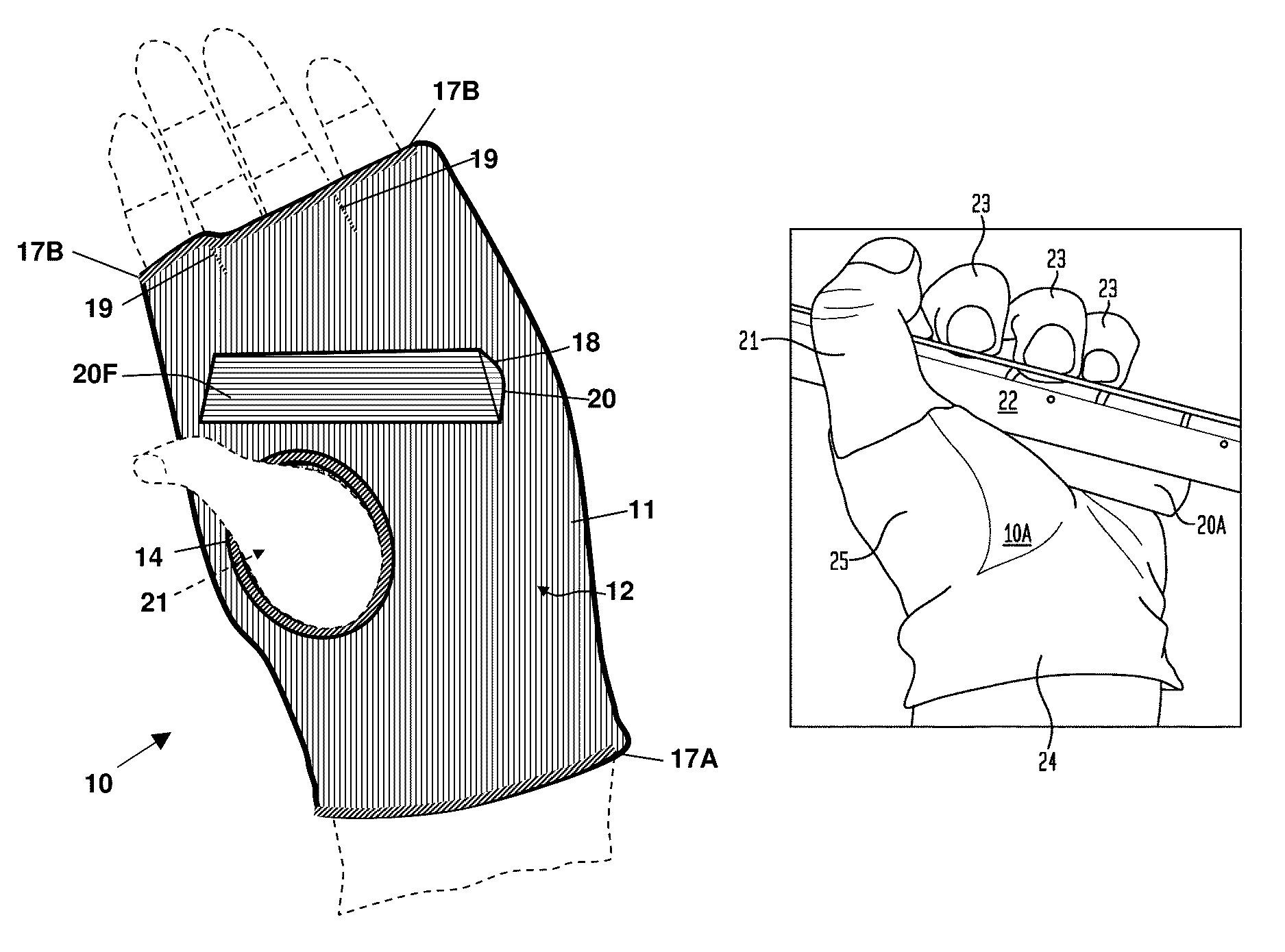 Method for increasing the shape and effective thickness of the neck of a stringed musical instrument