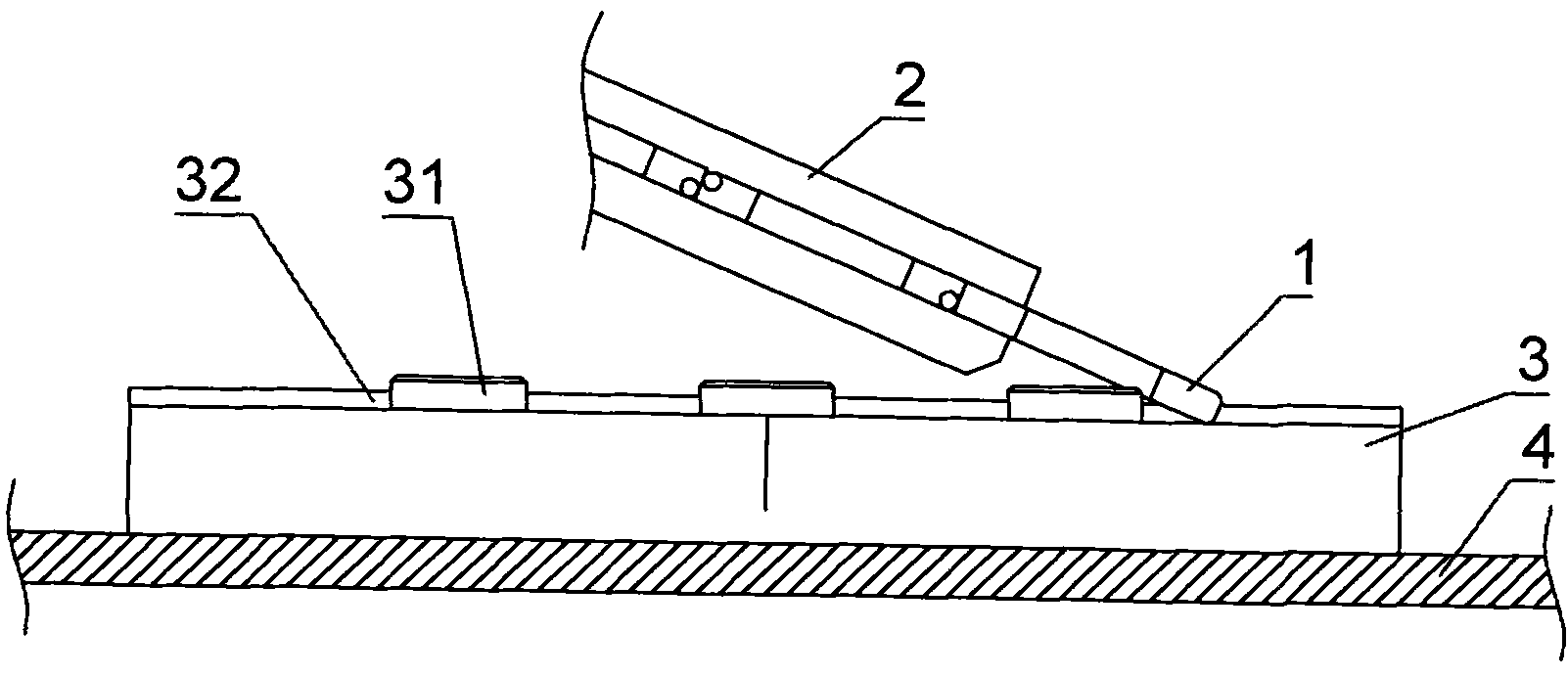 Automatic assembly method for press key support frames
