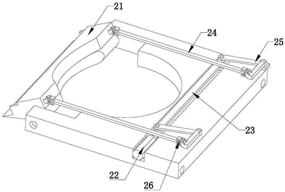 A glue brushing device suitable for industrial robots