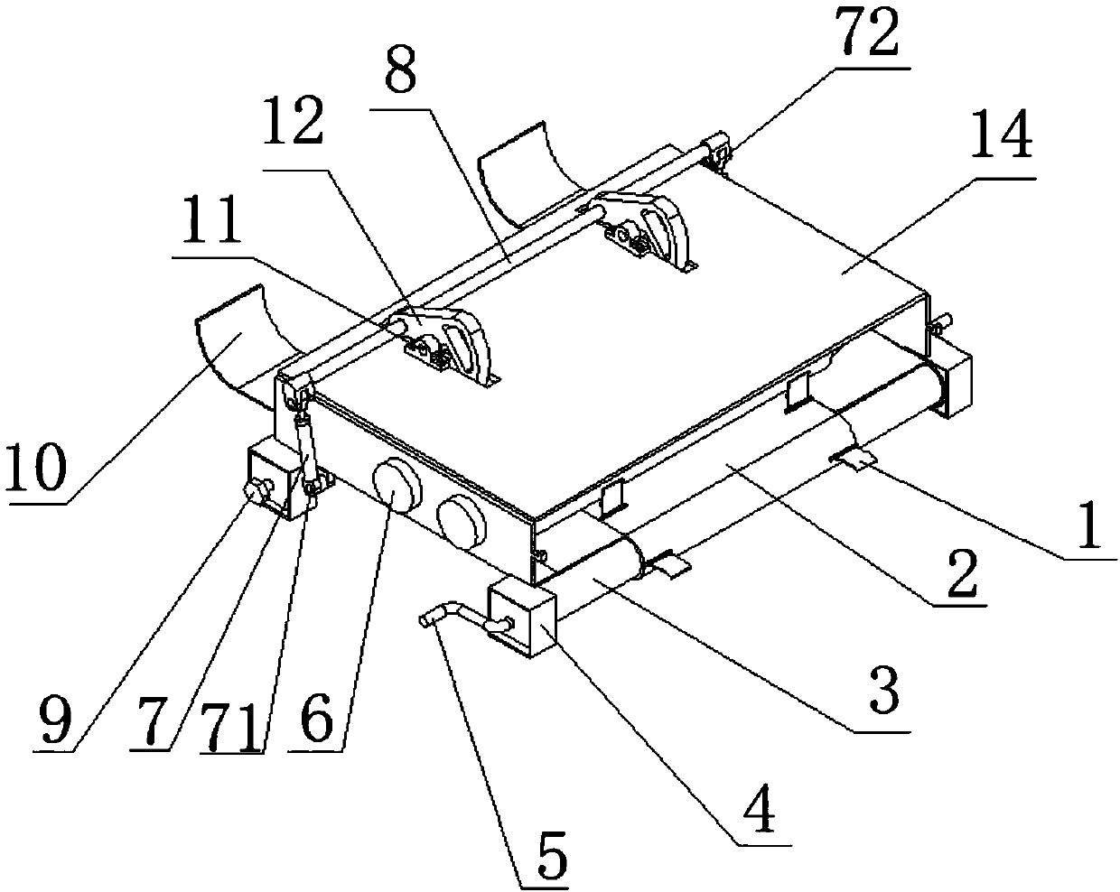 Novel rod storage box with correction function