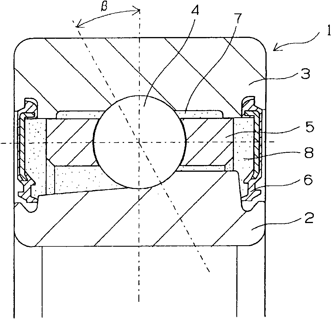 Grease for high-speed bearing