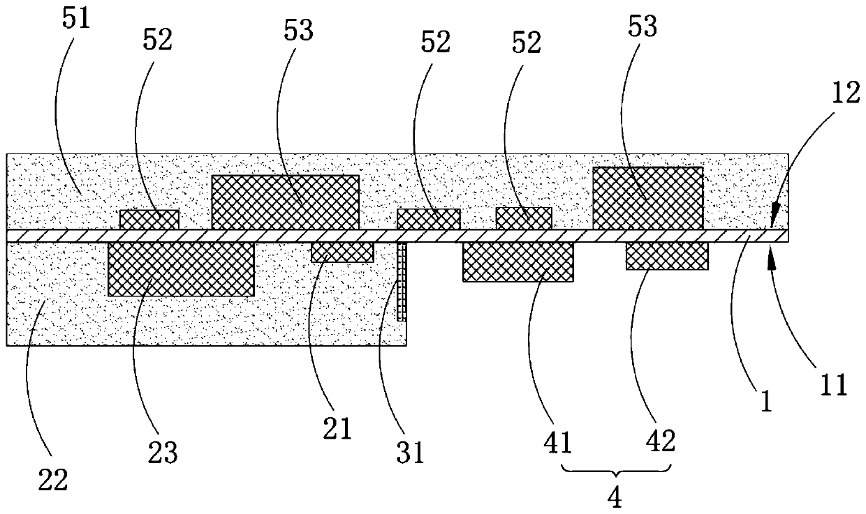 Packaging structure and packaging method of chip