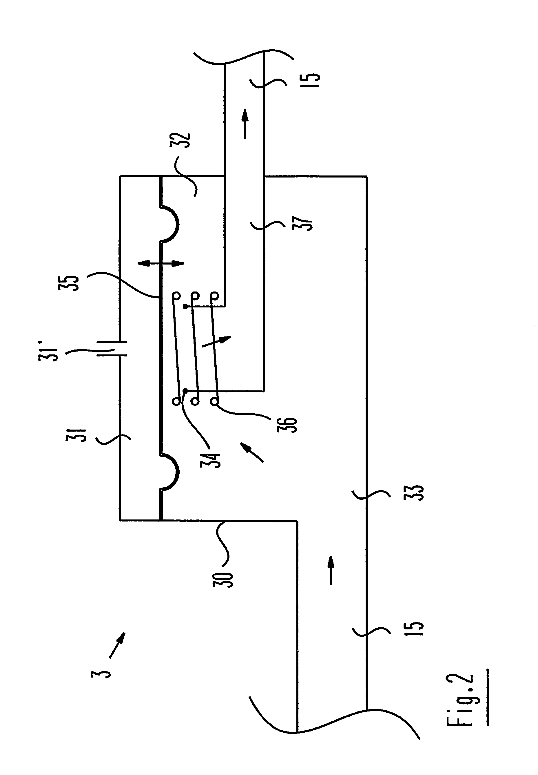 Apparatus for ventilating the crankcase of a combustion engine