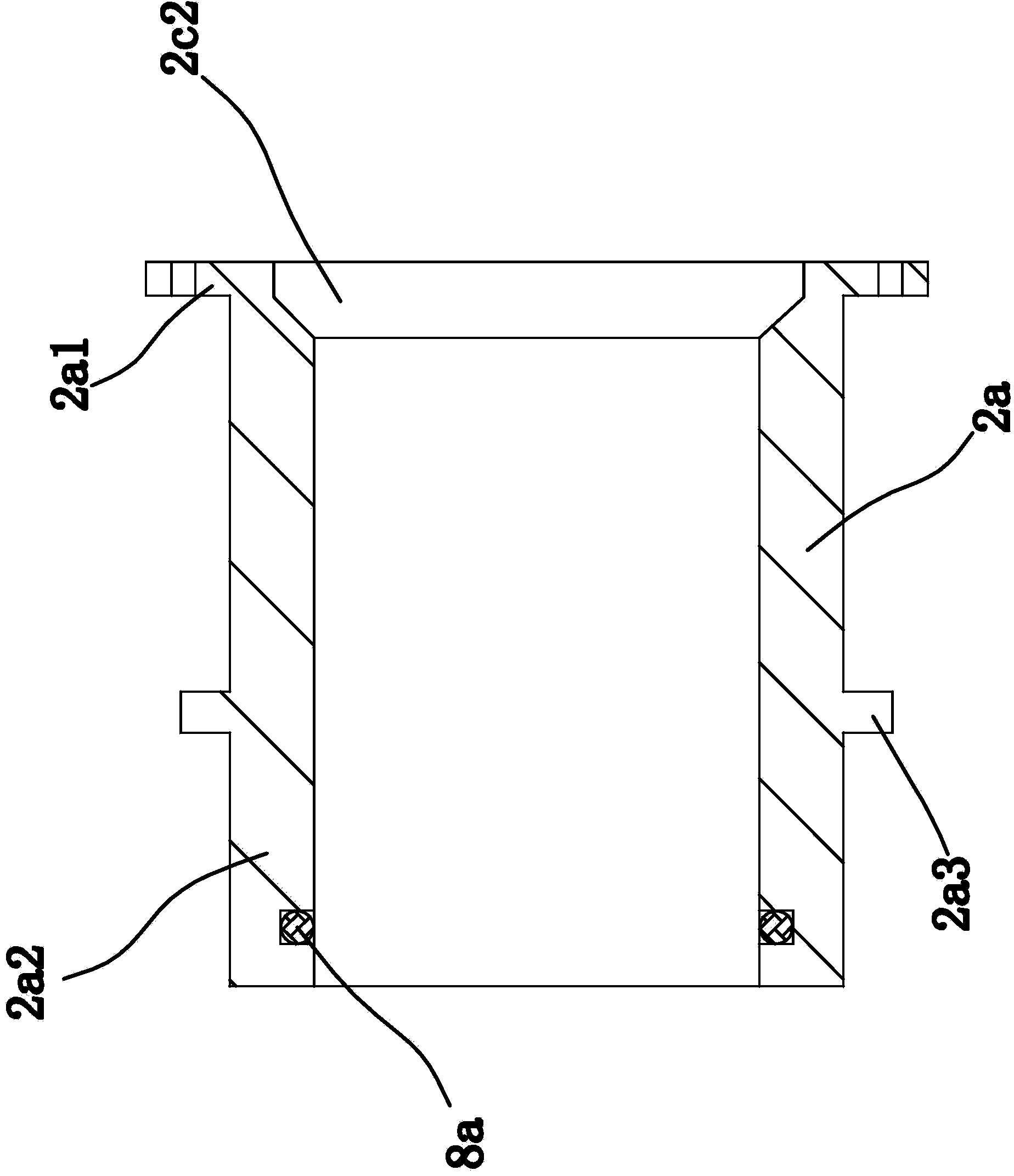 Automobile exhaust device