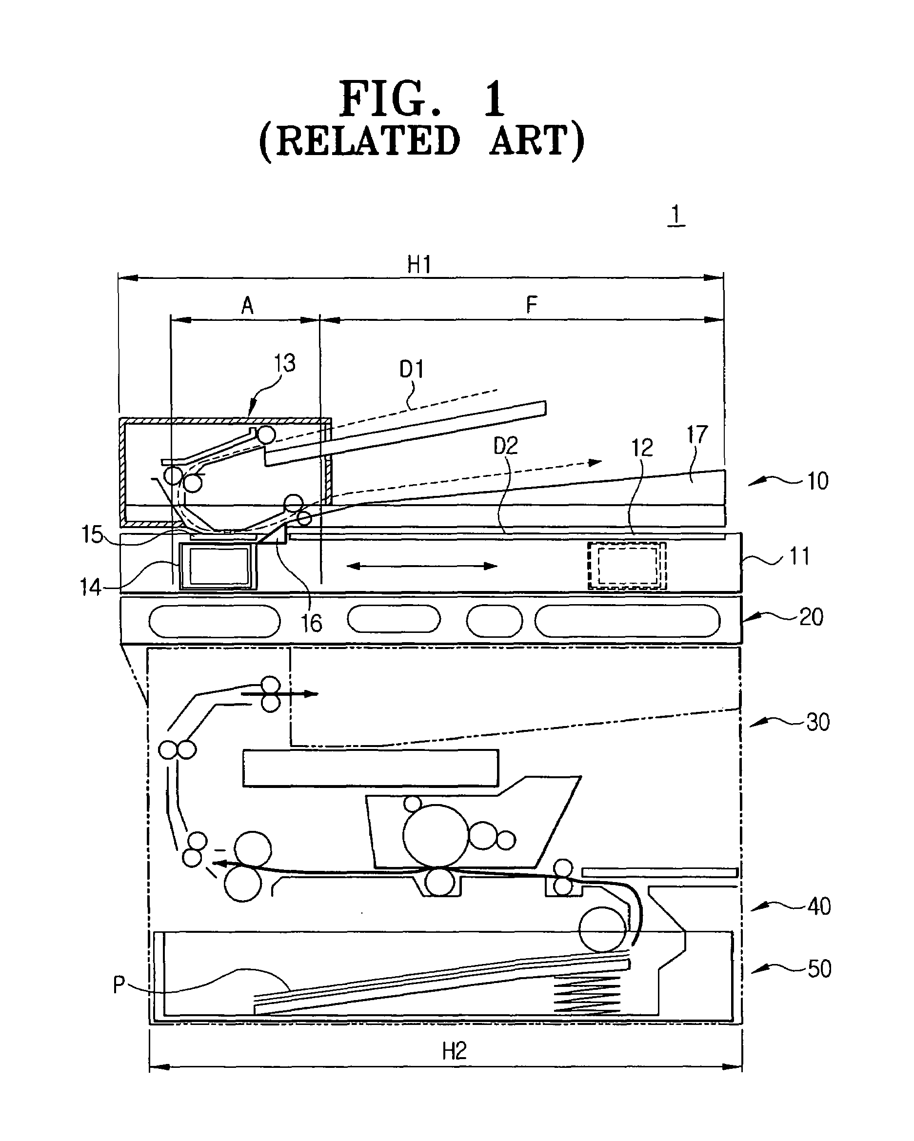 Image reader for use in an image forming apparatus, and contamination check method of guide film for the same