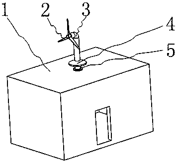 Green building auxiliary heating system