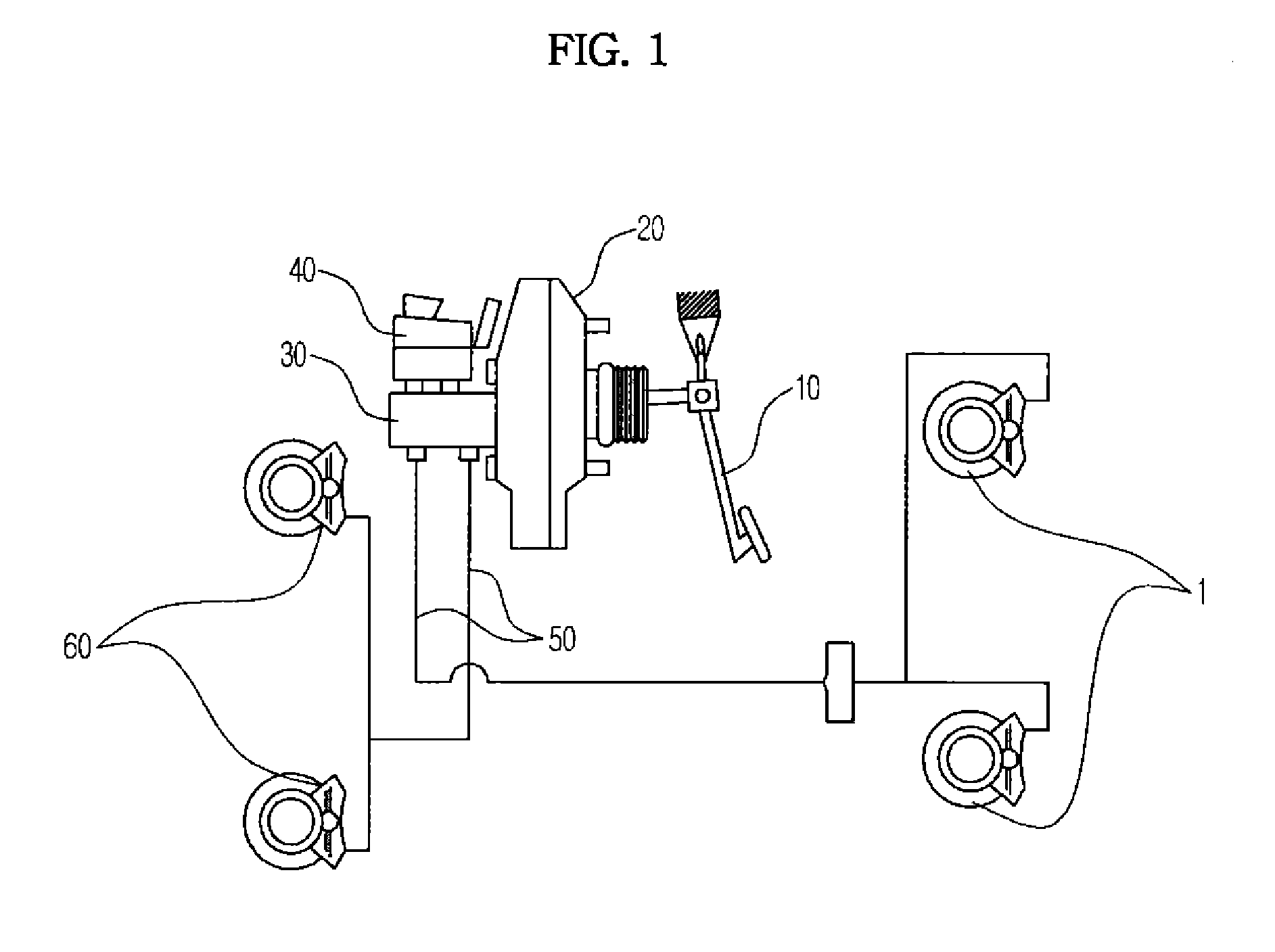 Pre-fill system to improve brake feel and method of increasing initial flux using the same
