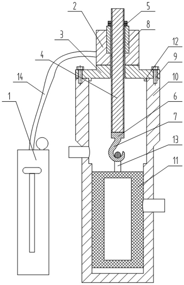 Hydraulic jam release tool for filtering type desander filter net and using method thereof