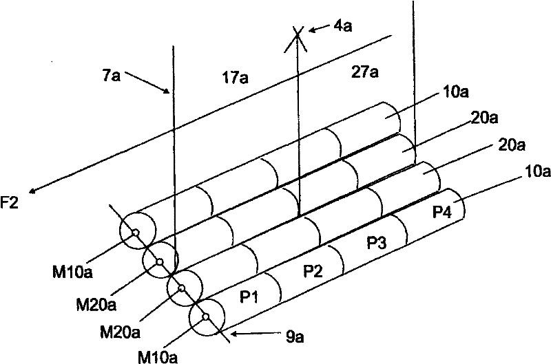 Rotating roller print assembly for sheets of multiple widths with fixed width folding apparatus