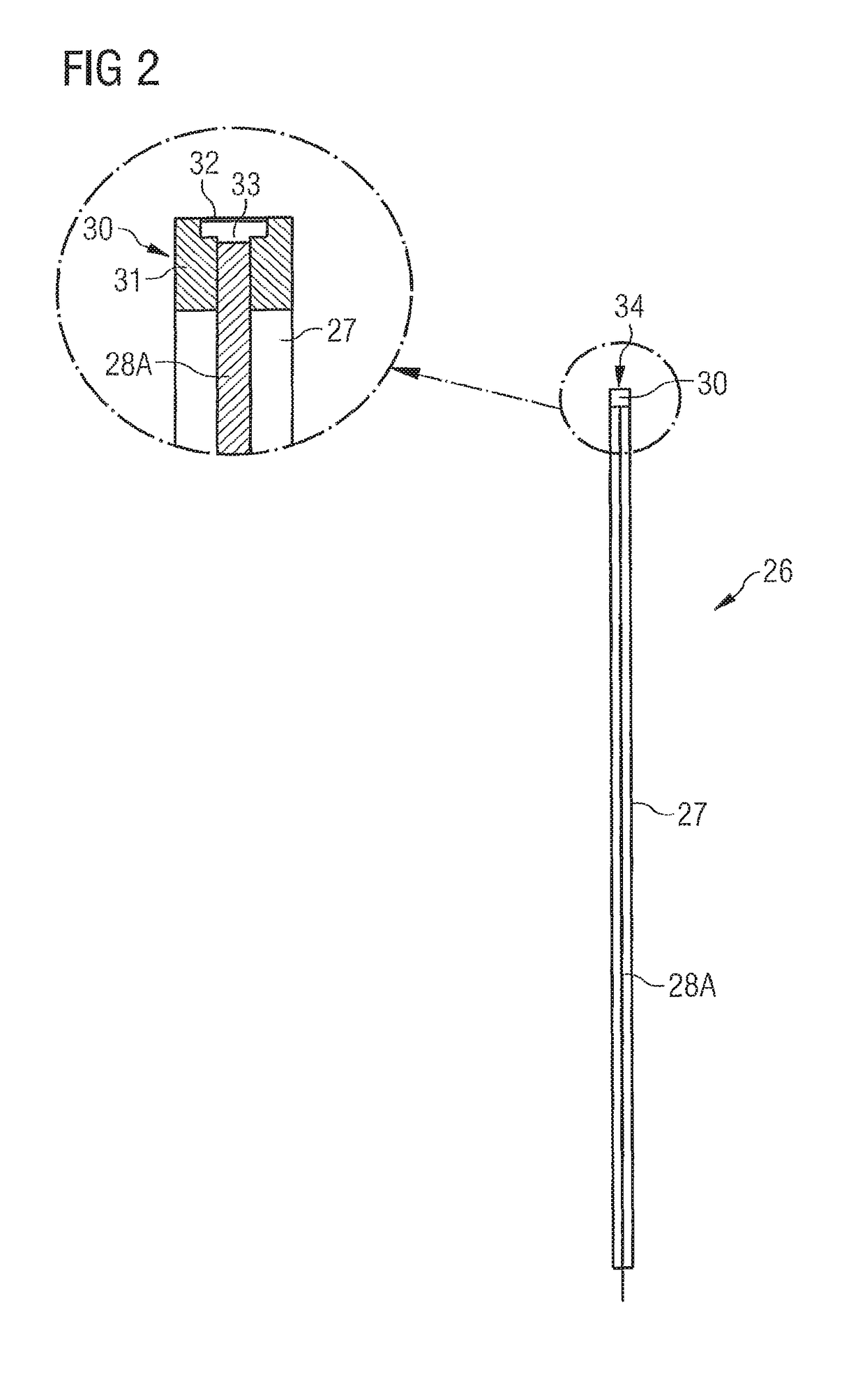 Catheter system and intravascular blood pump comprising said catheter system