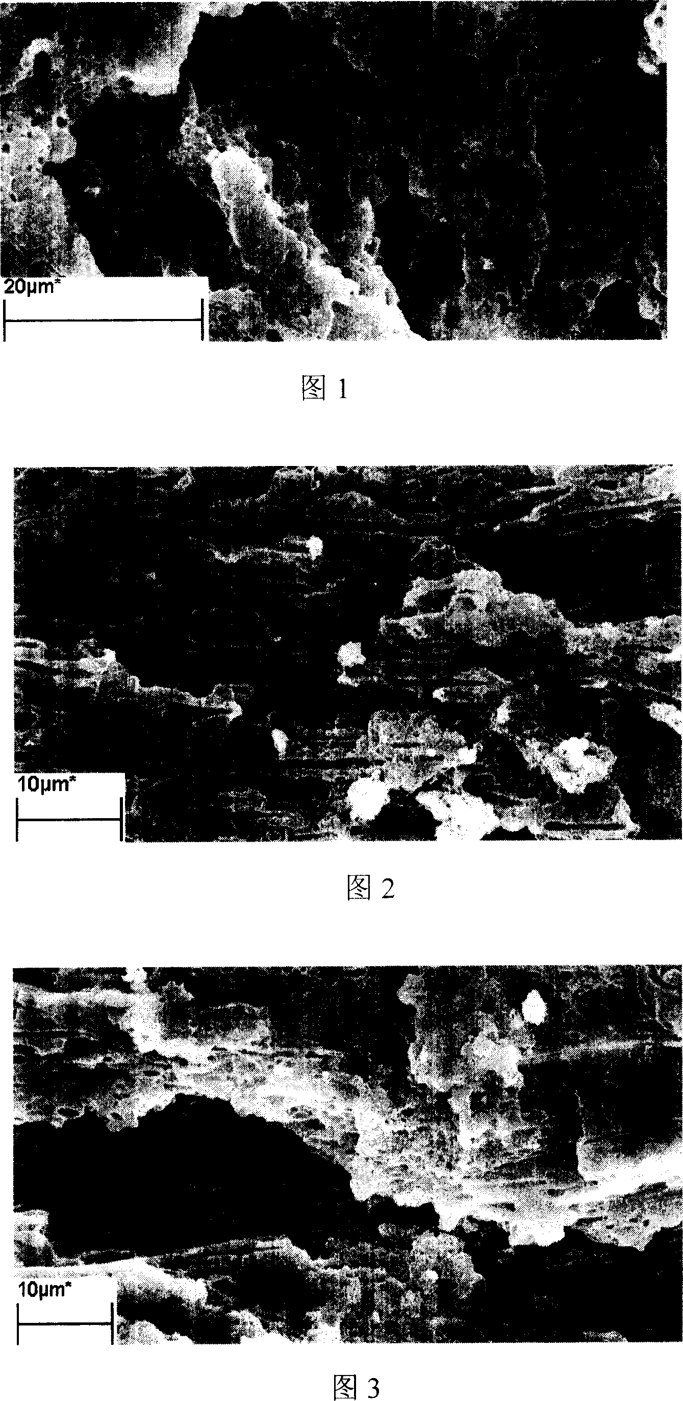 Nylon/ethane-ethenol copolymer commixed type lamination barrier material and its preparation method