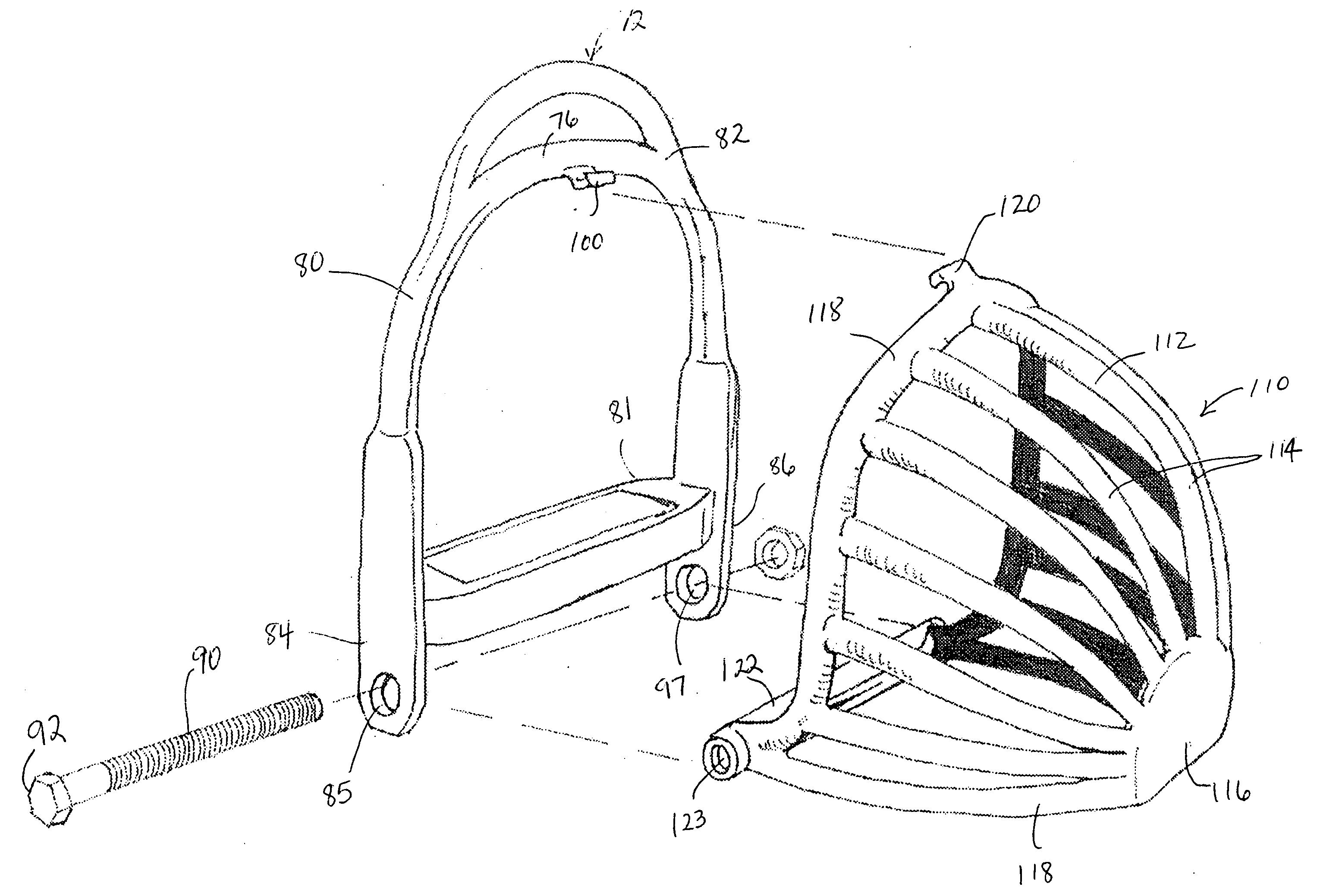 Horse mounting aid assembly