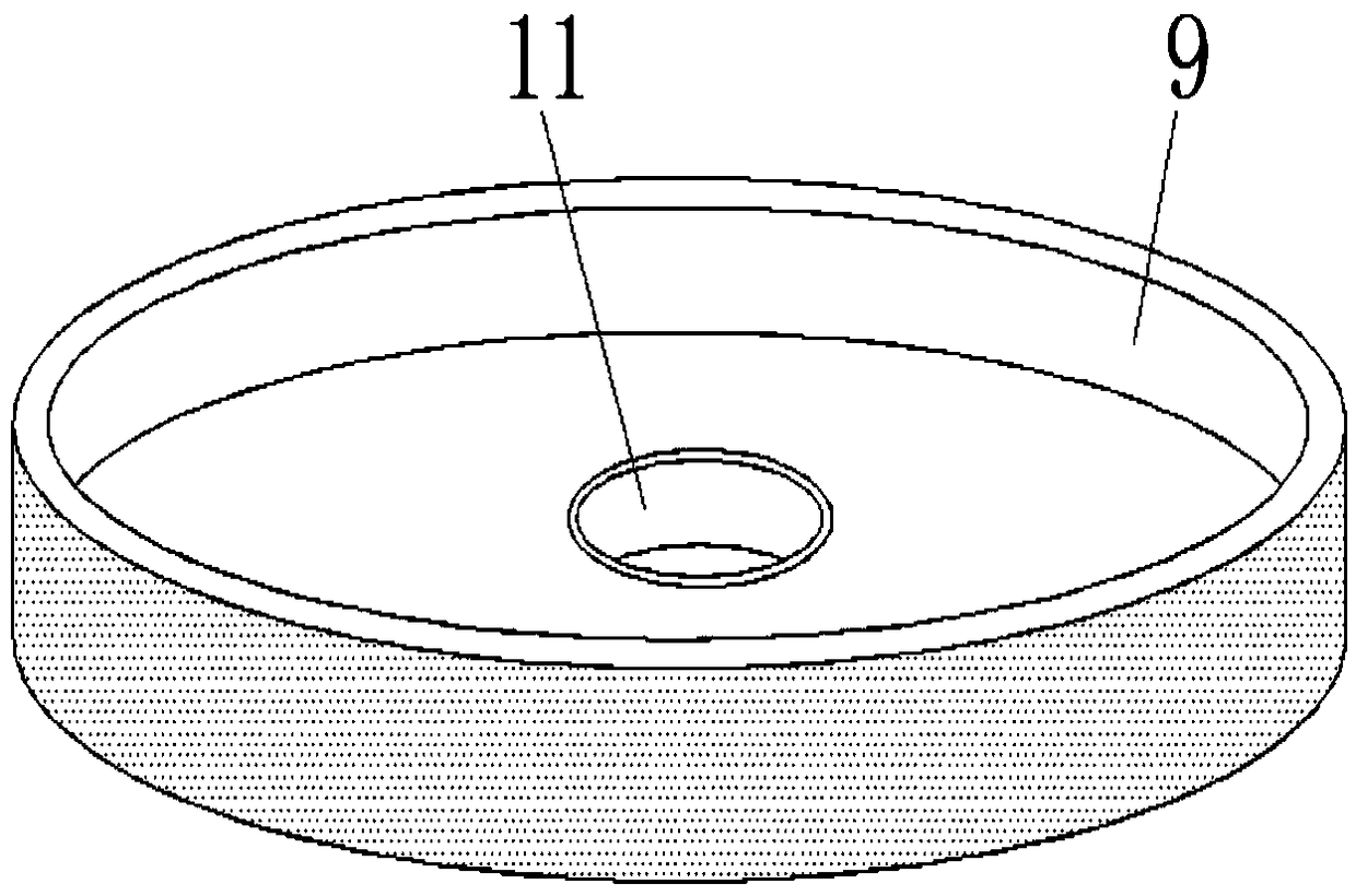 A vegetable planting data display cabinet with multi-angle display function