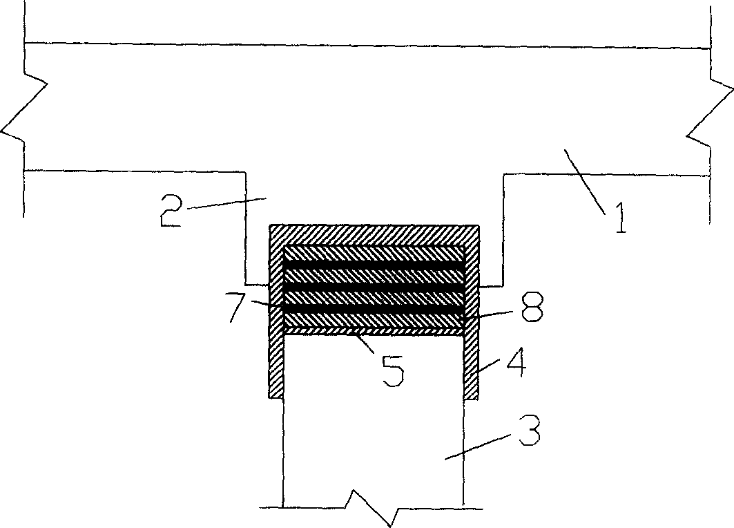 Construction process for composite pile of foundation and pile tip displacement regulating device