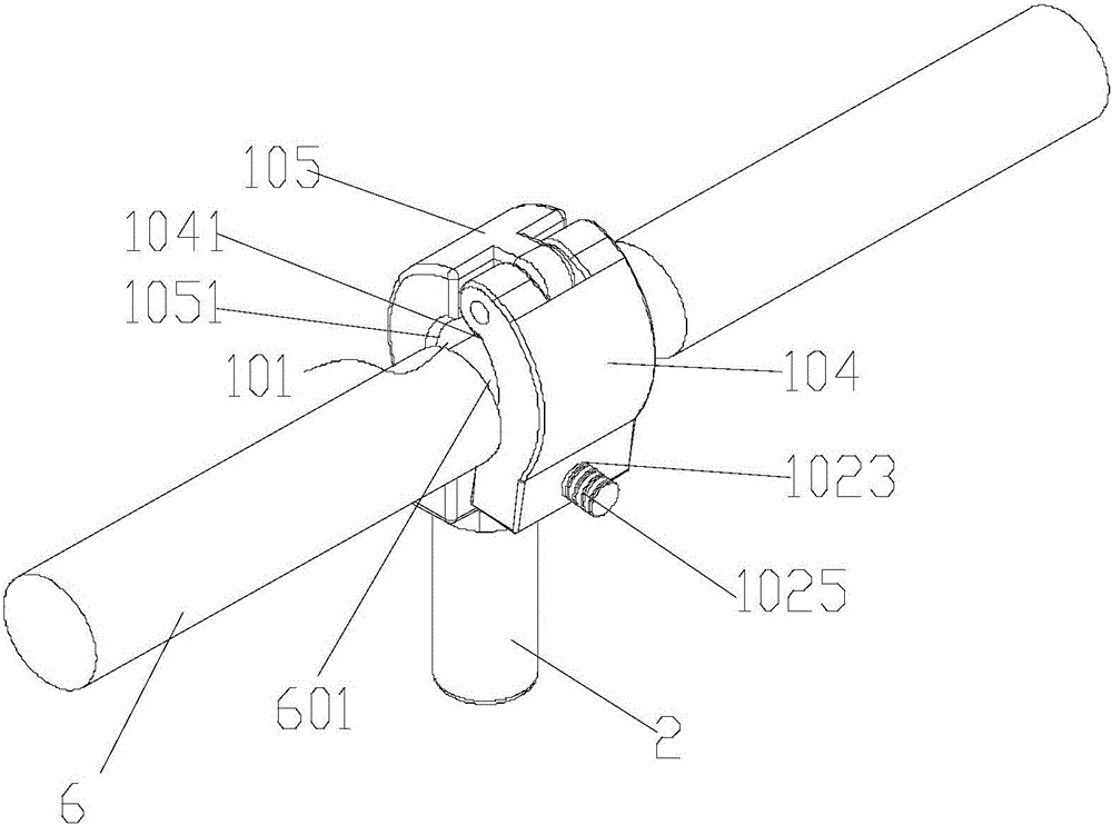 Cable grounding connection device for electrical distribution box