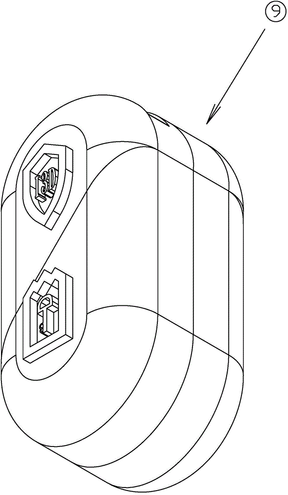 Rotational structure of deformable box