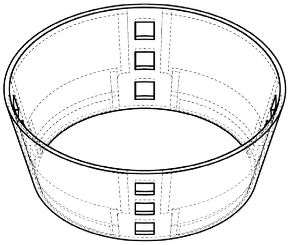 Turning tooling and method for large thin-walled conical aluminum alloy parts