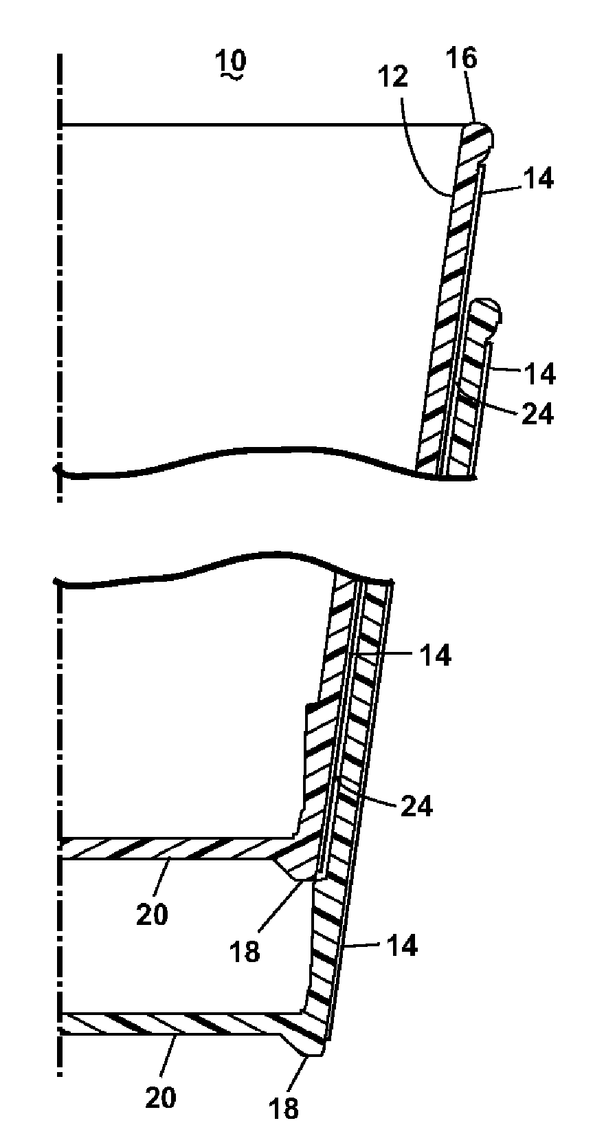 Paper wrapped foam cup and method of assembly
