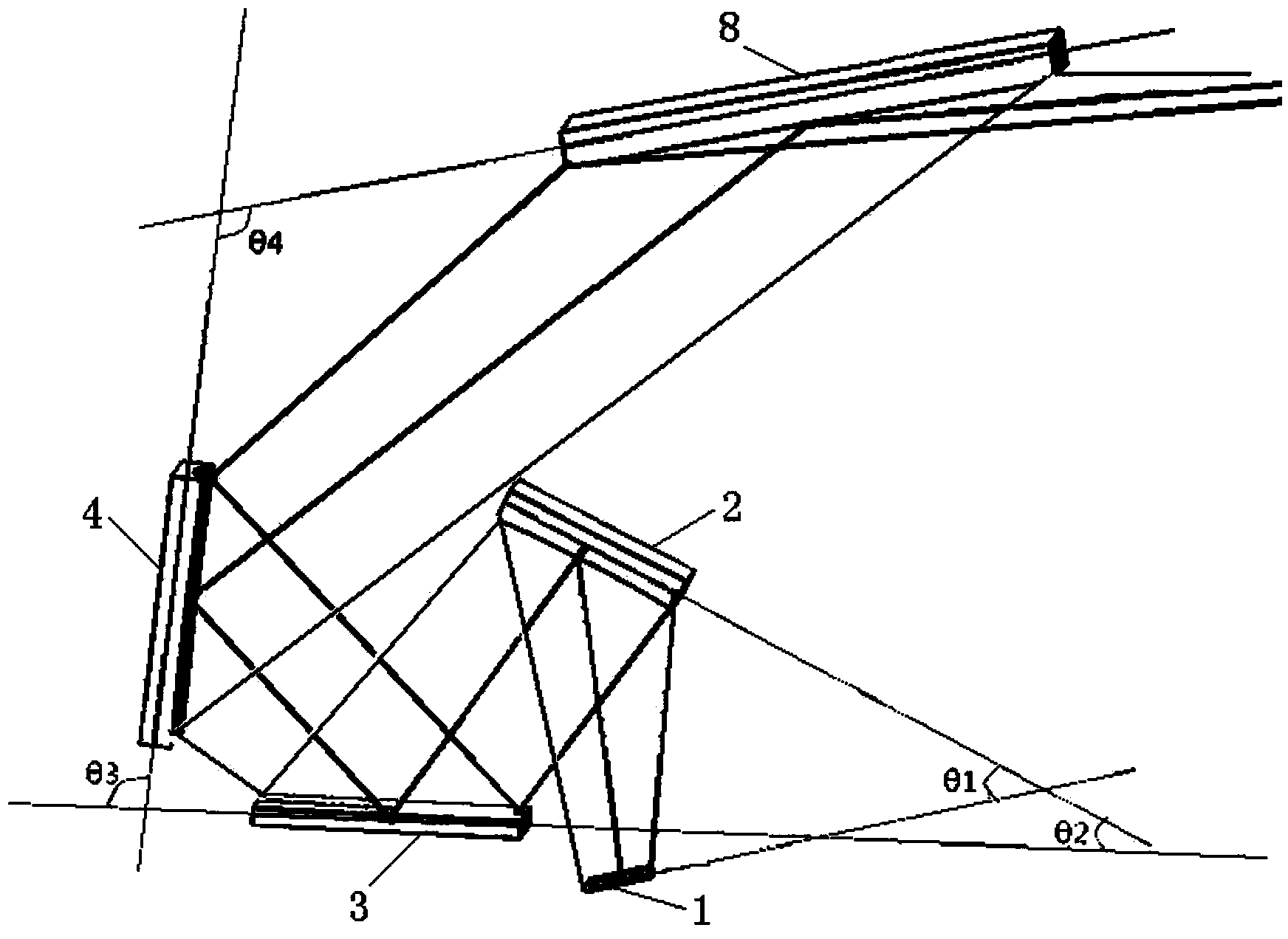 HUD (head up display) imaging display device for vehicles