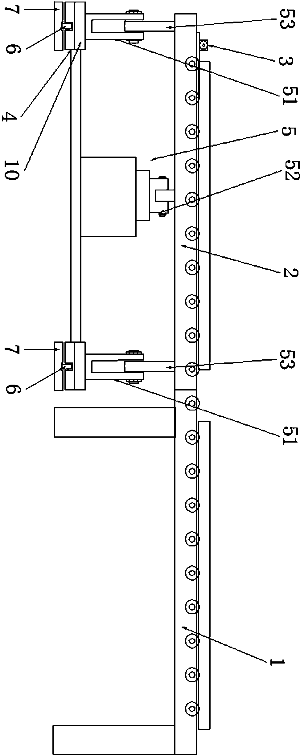 Slate conveying device