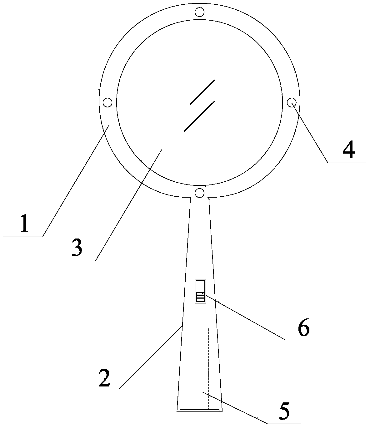 Magnifying lens