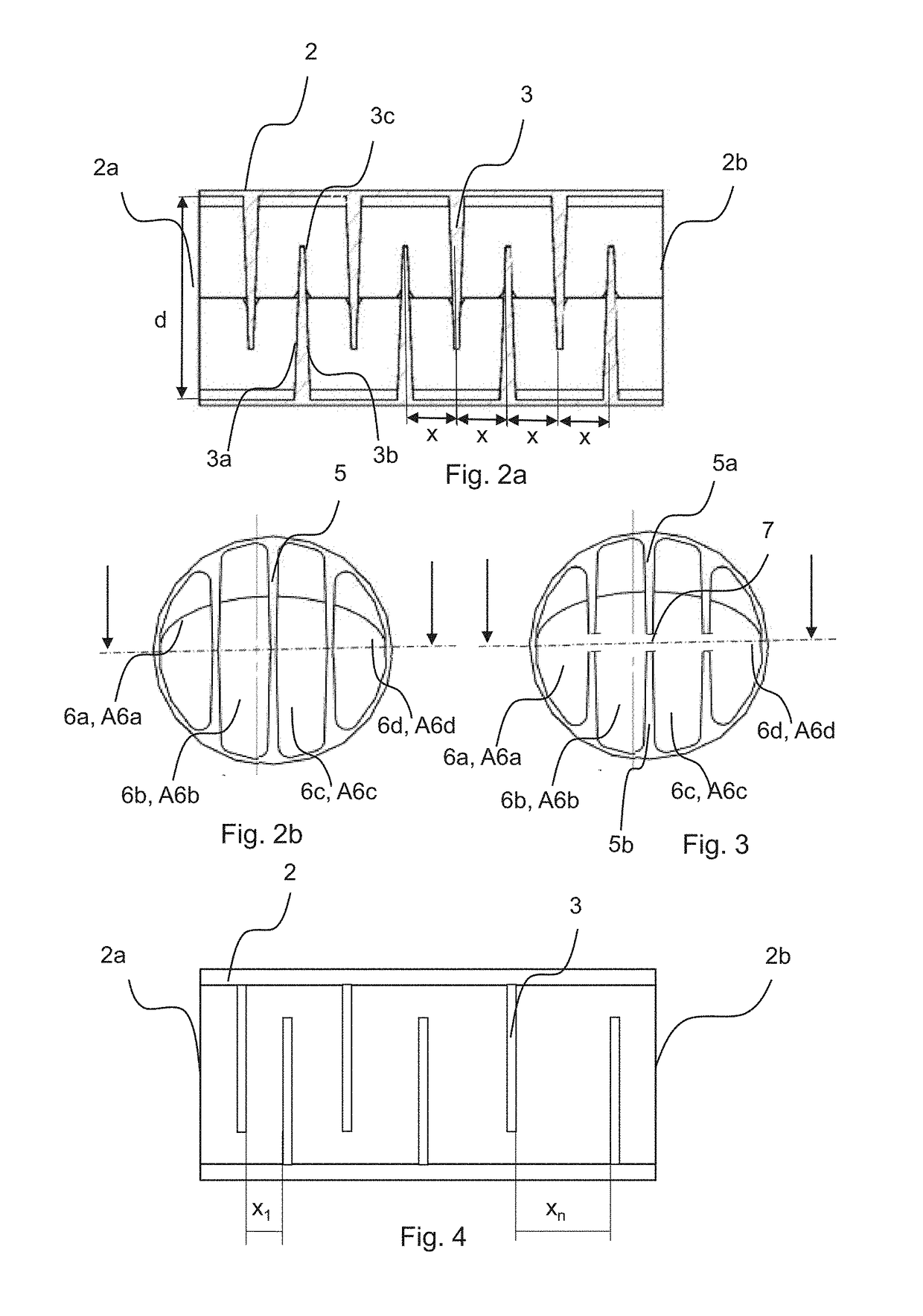 Device for collecting particles in an exhaled air flow