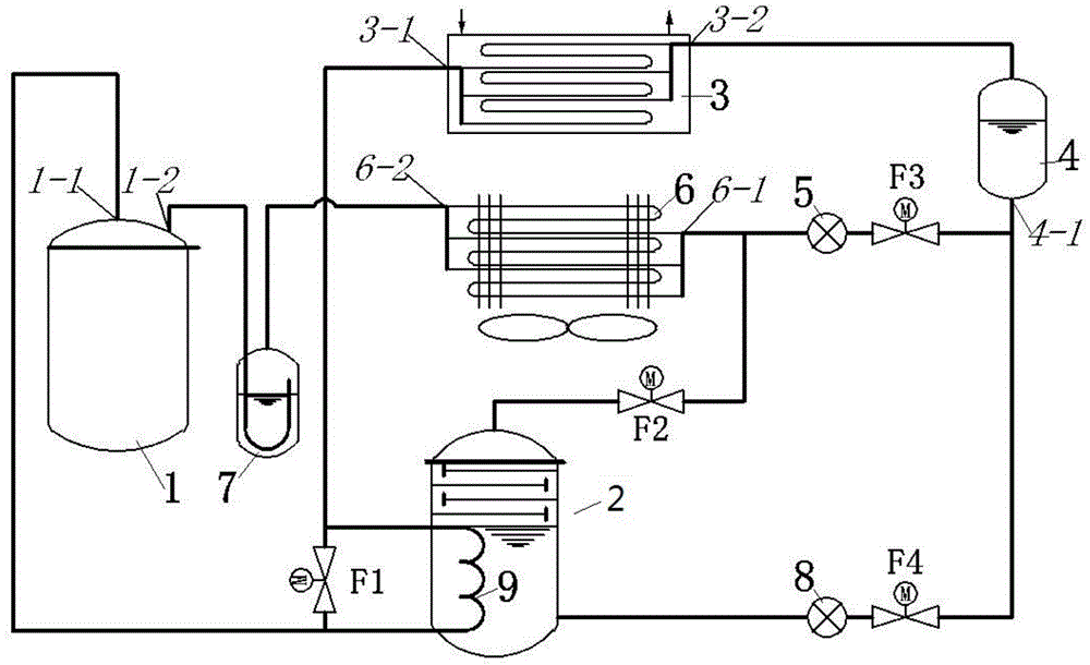 Variable-component refrigerant heat pump hot water unit