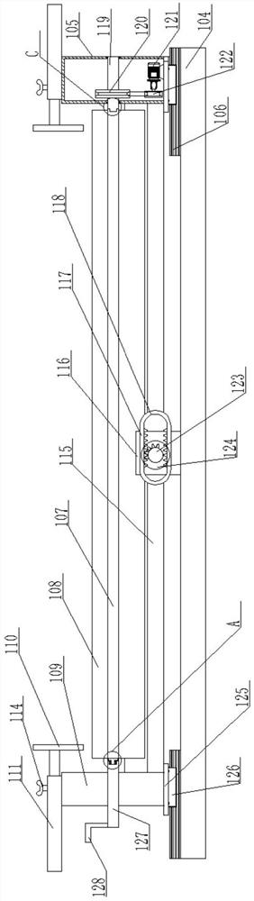 Two-way stretching equipment for PTFE ultra-fine filtering membrane production