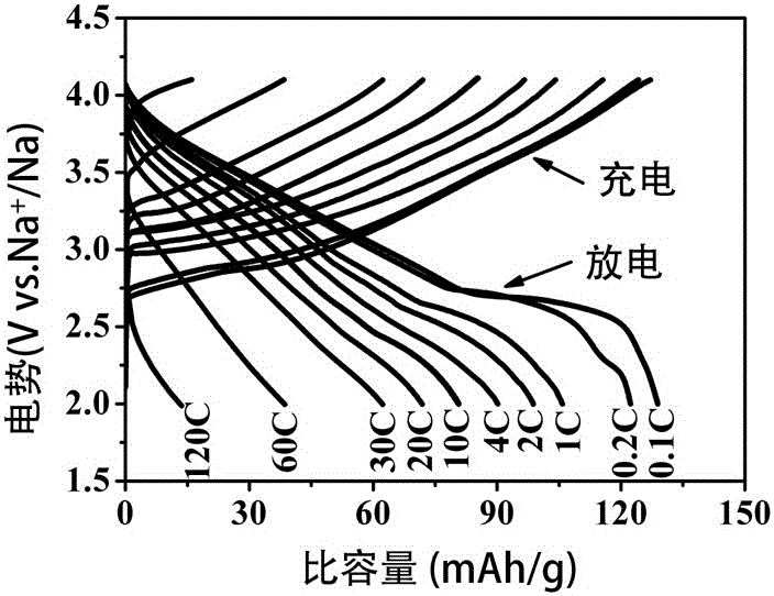 Quintuple layered oxide cathode material for sodium ion battery and preparation method of quintuple layered oxide cathode material