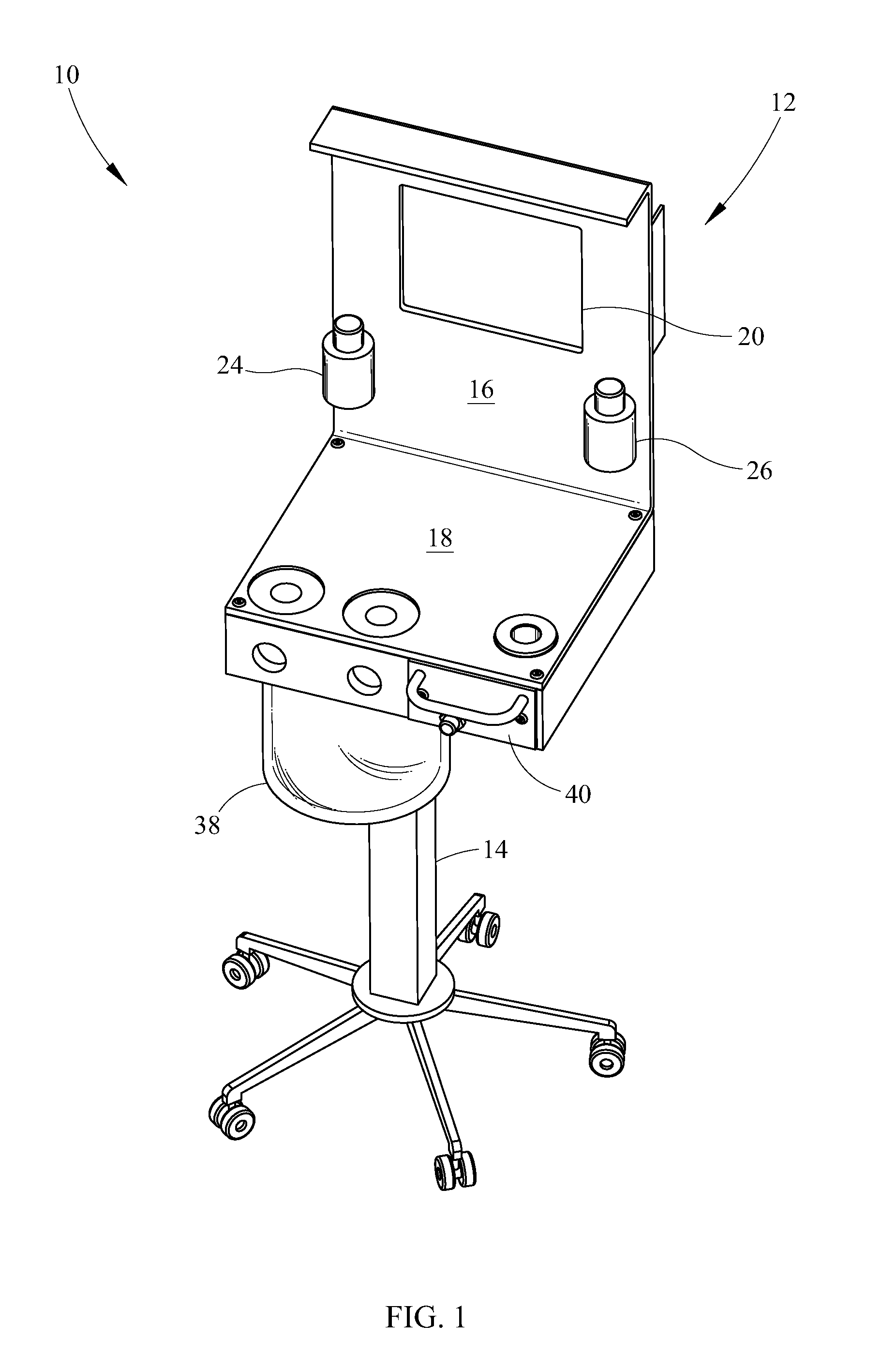 Electronic Anesthesia Delivery Apparatus