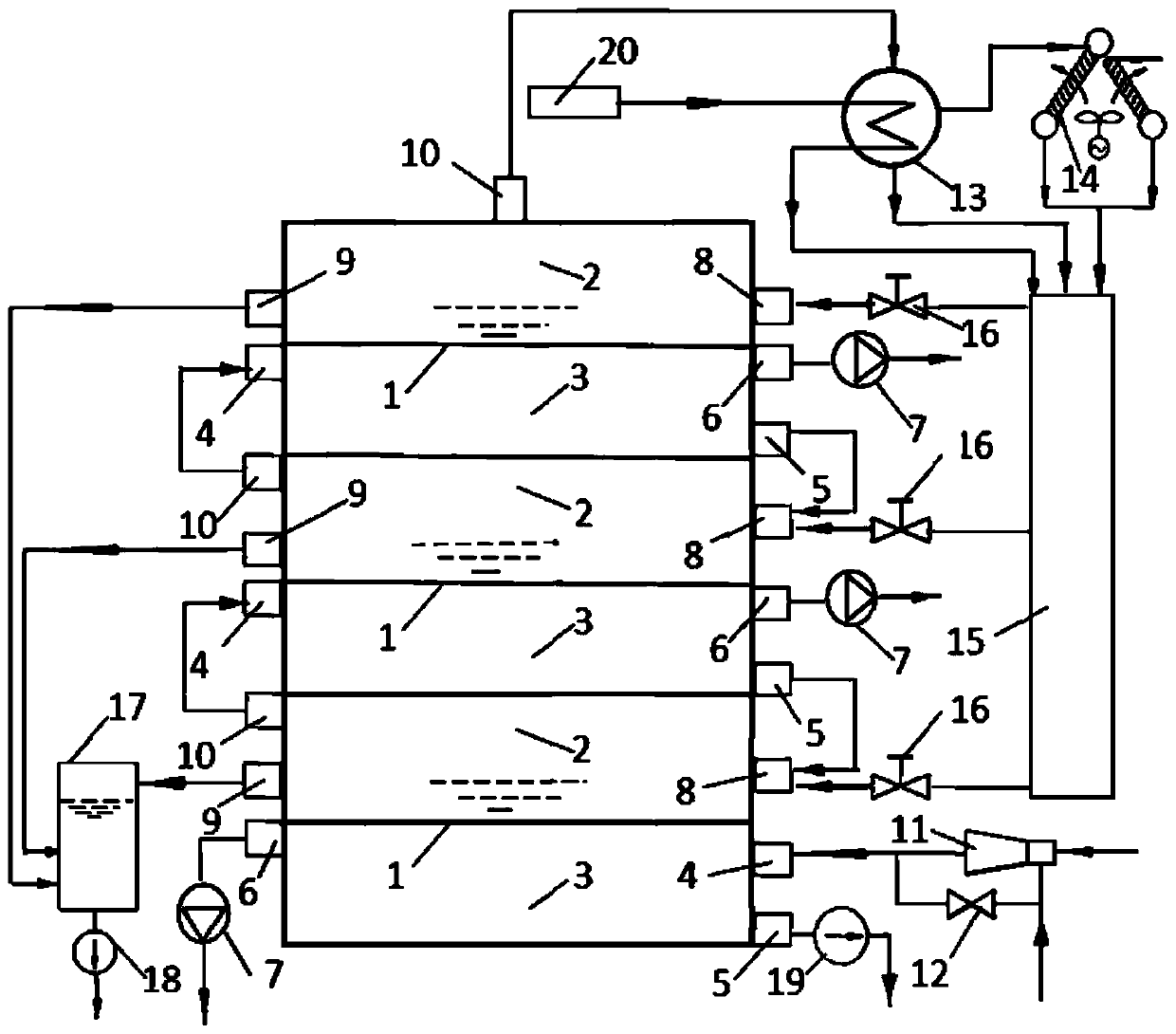 System and method for multistage desulfurization rich liquid cavitation desorption of sulfur dioxide