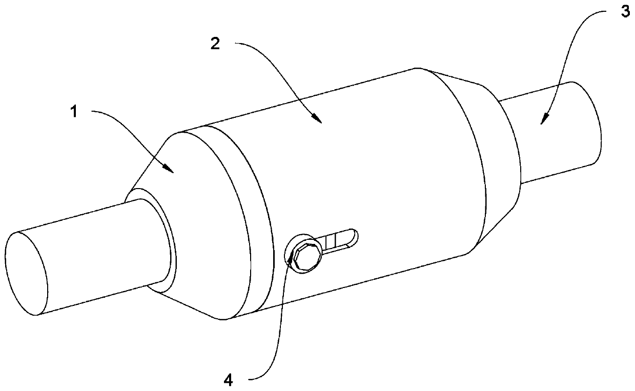 Binding post component for aviation power distribution product