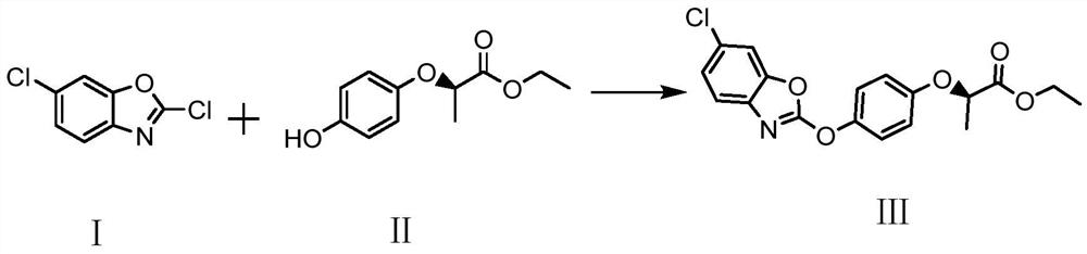 A kind of method of synthesizing herbicide fenoxafen