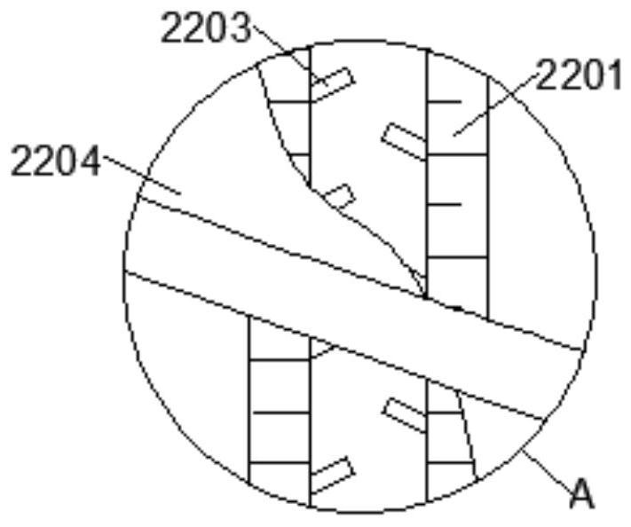 Granular sodium orthosilicate production equipment with material conveying control mechanism