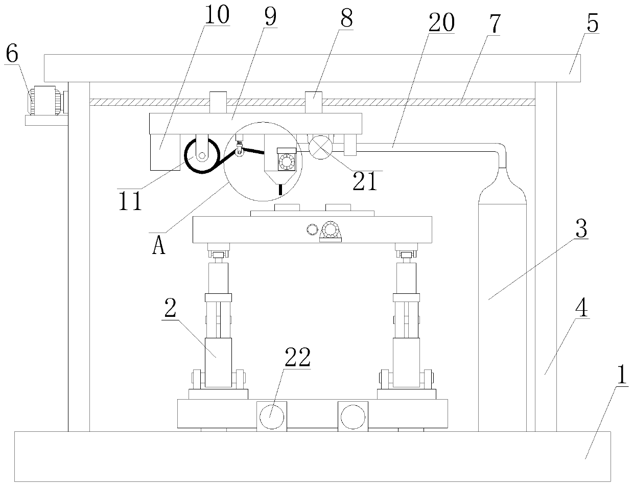 Novel efficient mold repairing device