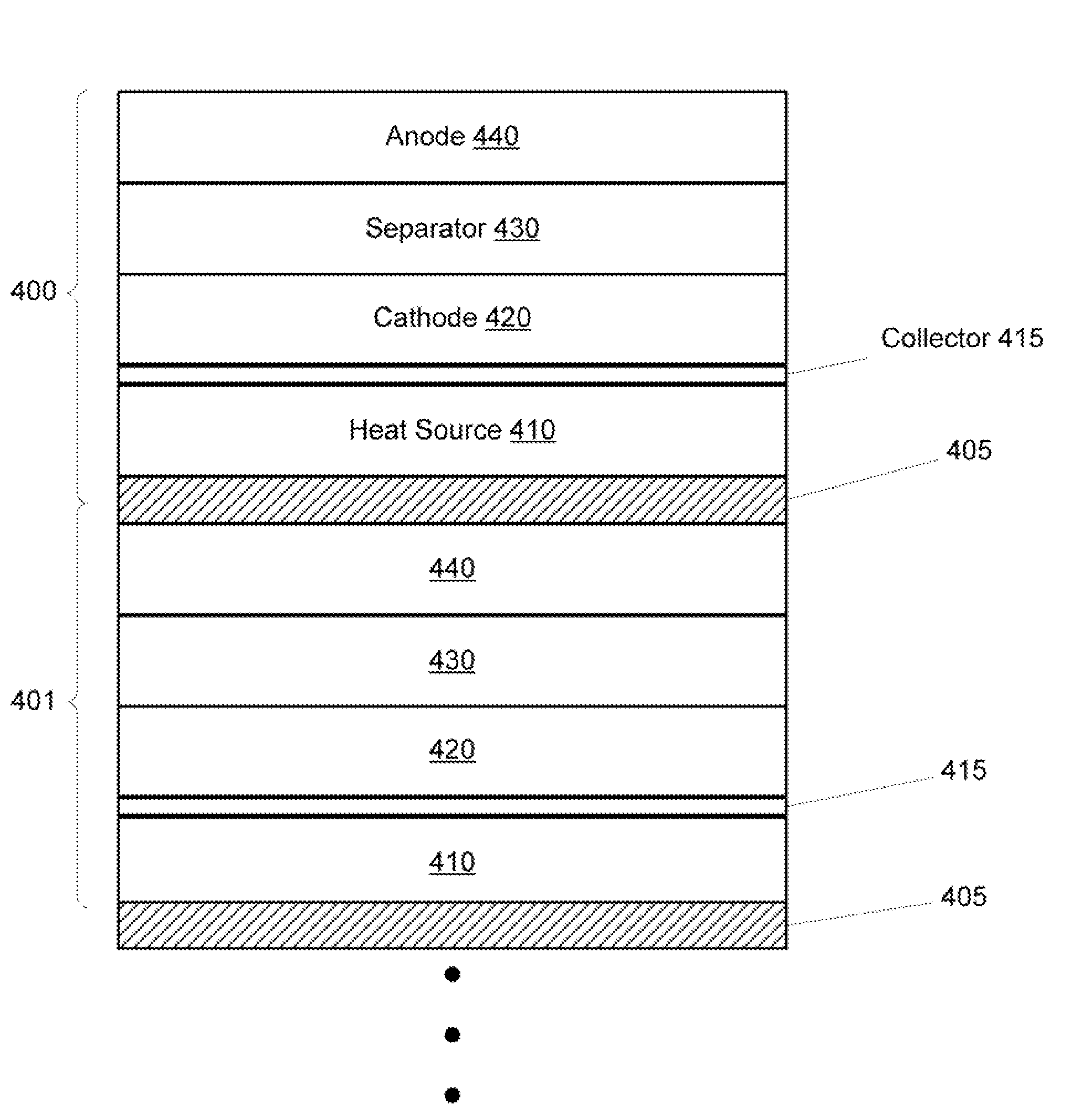 Electrode for a thermal battery and method of making the same