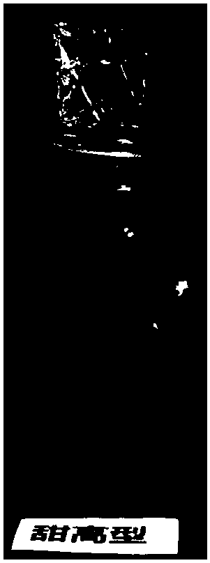 Sweet high-type high-flavonoid cider and preparation method thereof