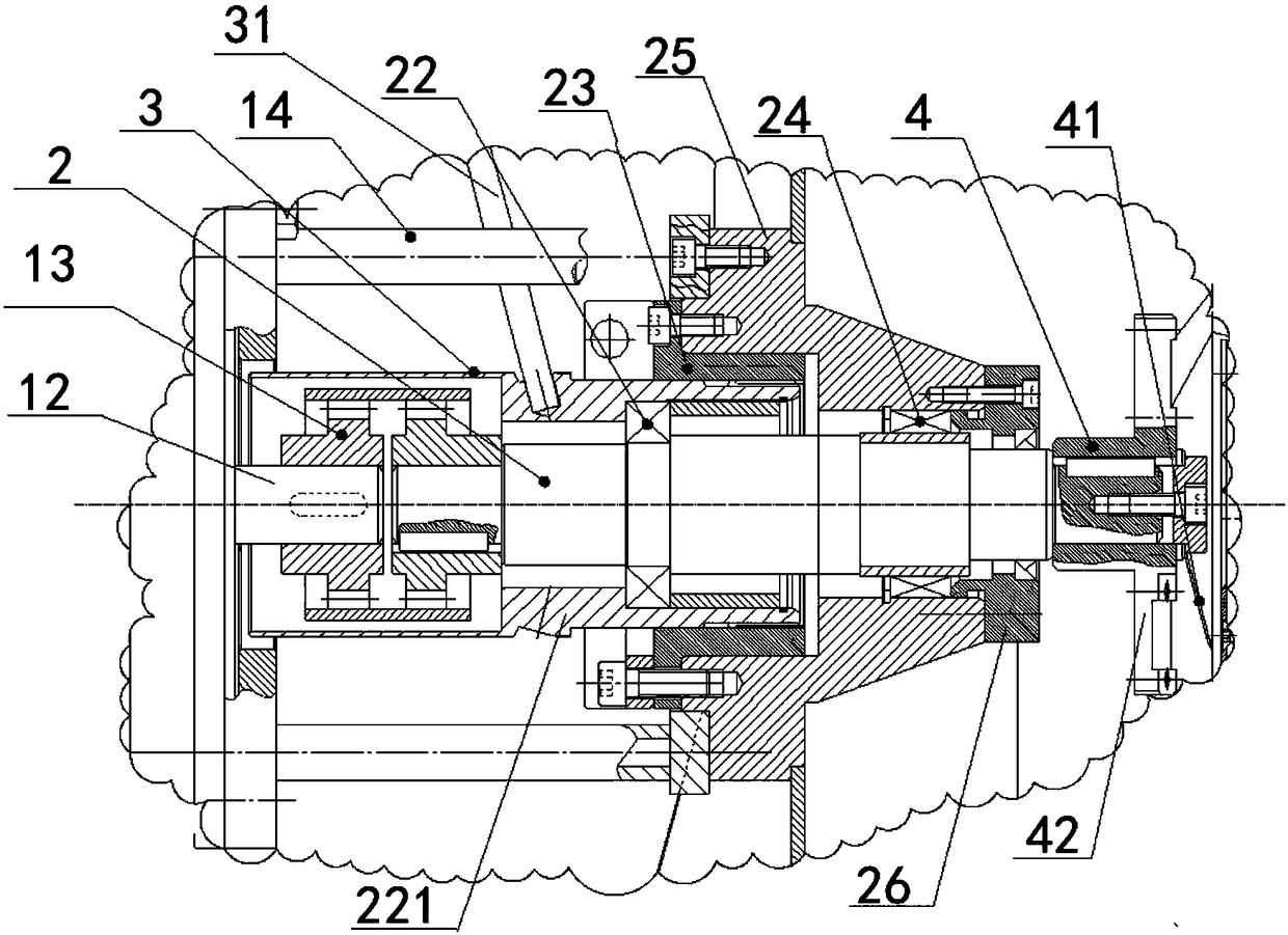 Material guiding cone for granulation equipment