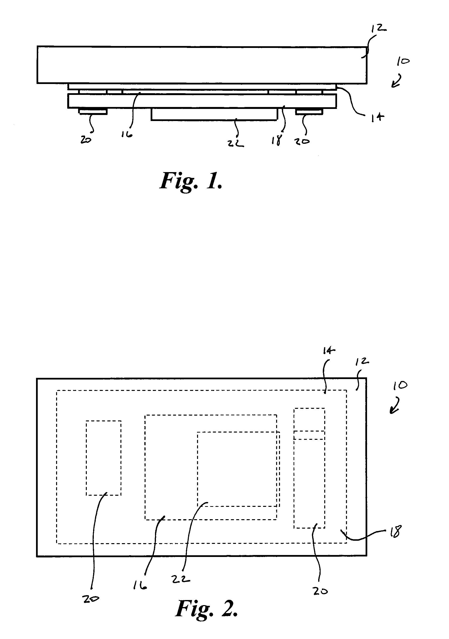 Capacitive touch screen having dynamic capacitance control and improved touch-sensing
