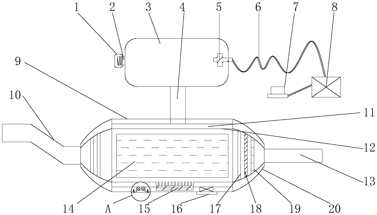 Tail gas processor