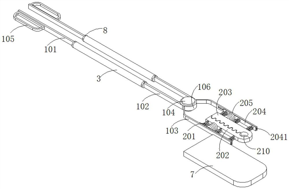 Grasping forceps with adjustable grasping force for abdominal surgery