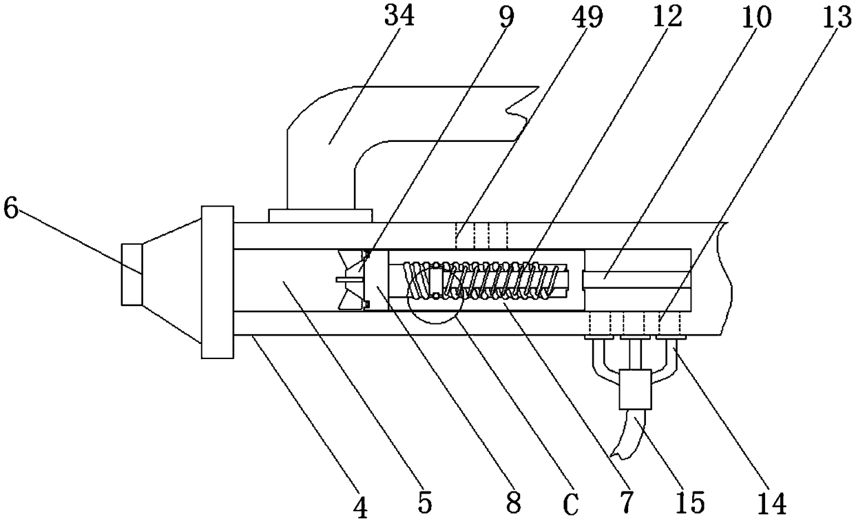 Wet mixing granulator used for medicine production