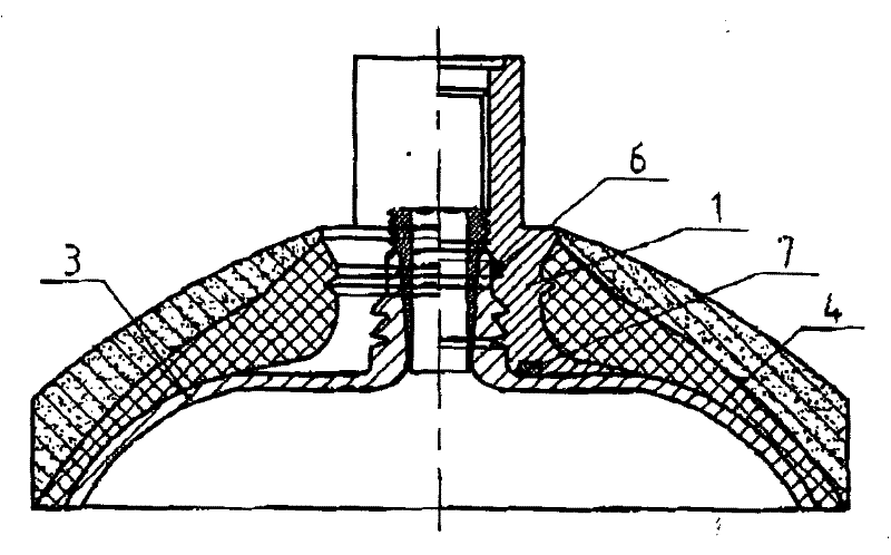Composite pressure vessel and application thereof in extinguisher