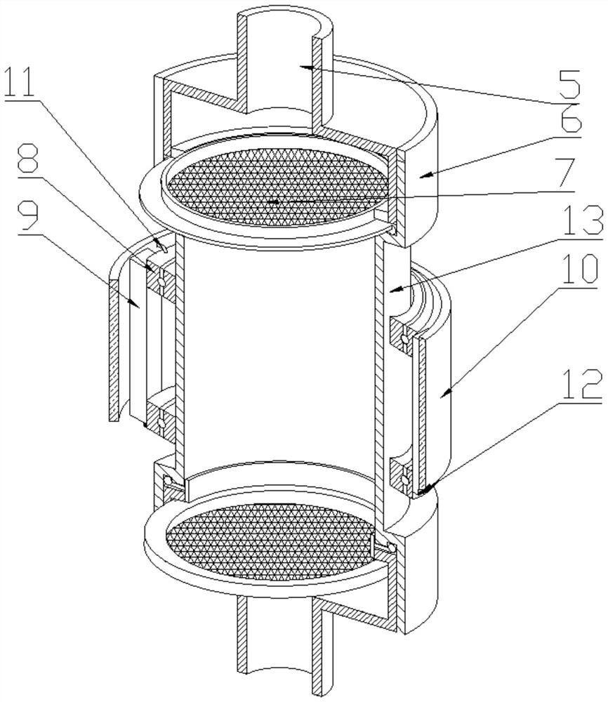 Immobilized uricase perfusion device and application thereof