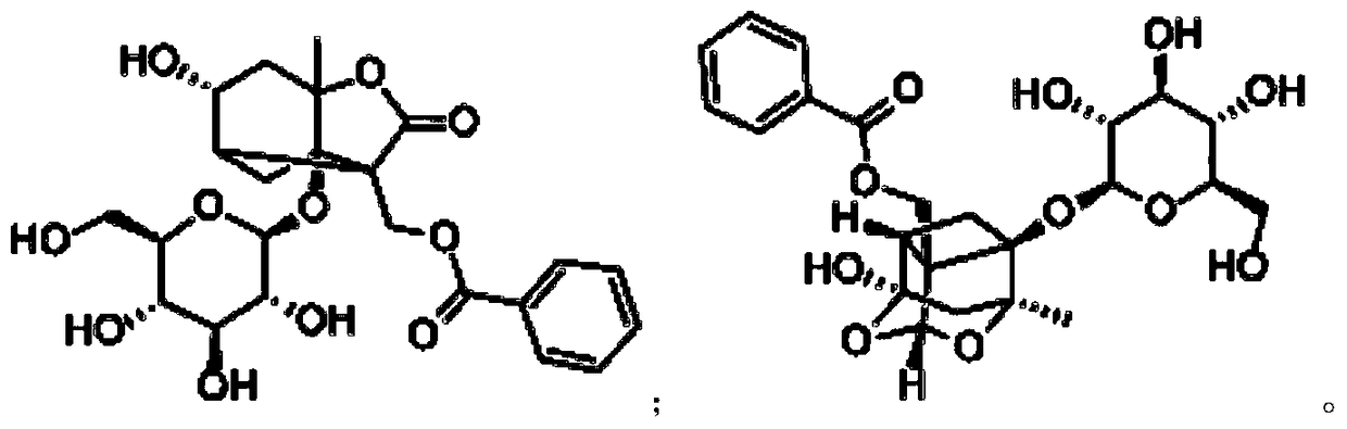 A kind of preparation method of high-purity paeoniflorin and paeoniflorin