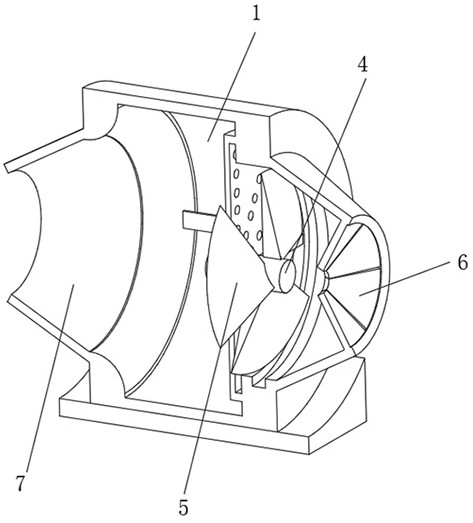 A steel slag stress decomposition and crushing processing device